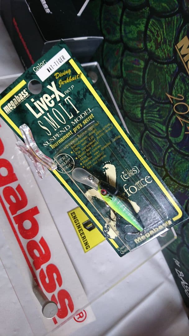 メガバス ito ライブxスモルト オールド'02 マットタイガー 新品未開封