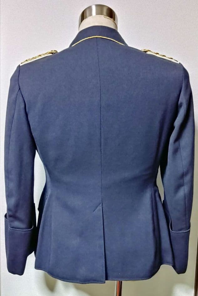 ブルーグレーミリタリージャケット