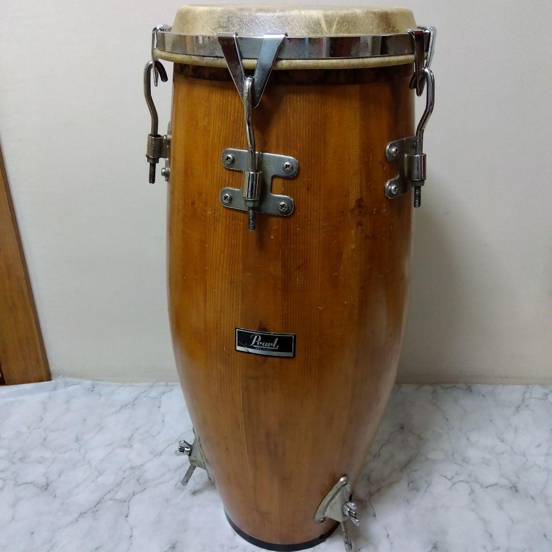 Pearl パール Ｗood コンガ 打楽器 日本製