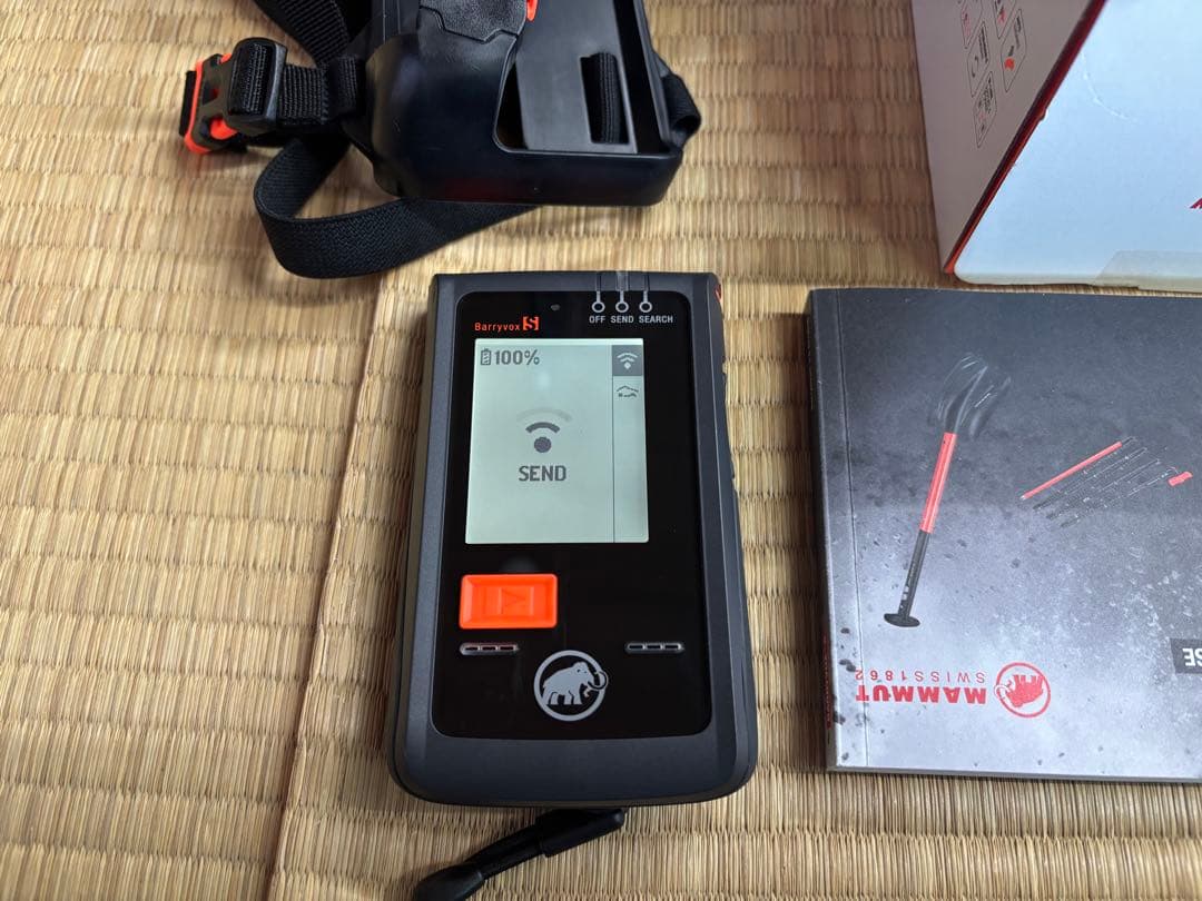 使用回数2回　MAMMUT Barryvox S ビーコン　バリーボックスS