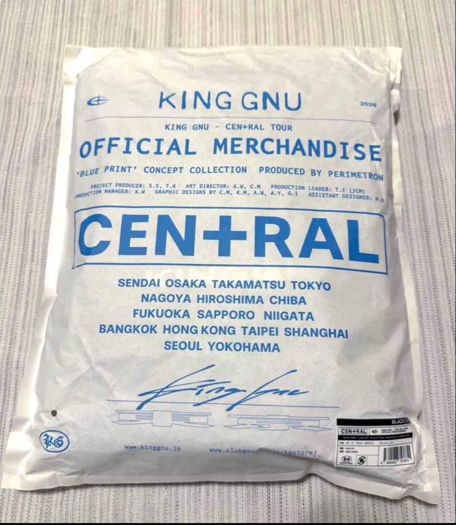 KingGnu CEN+RAL KGISDEAD HOODIEフーディパーカー