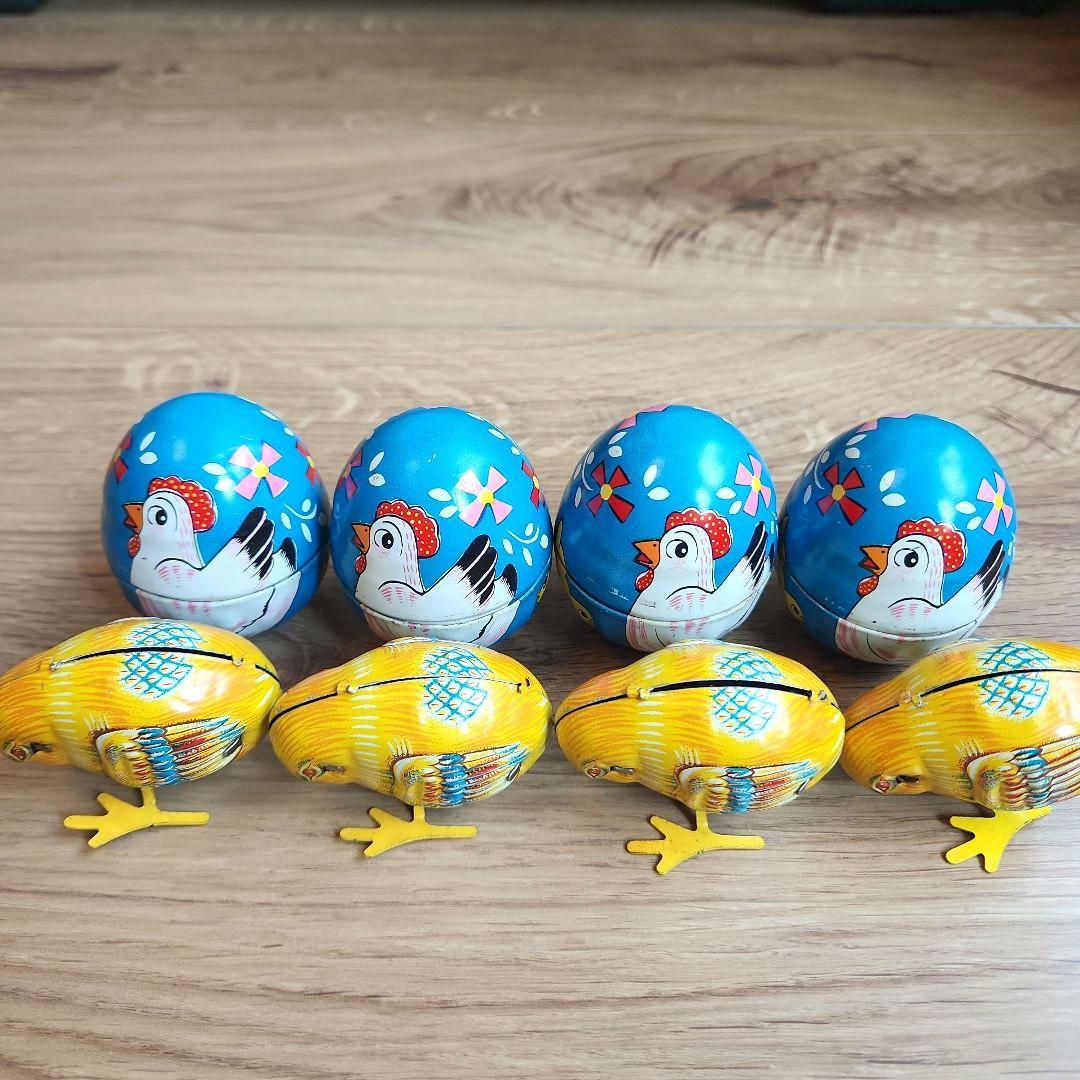 HAJI製 タマゴ入りぜんまいヒヨコ