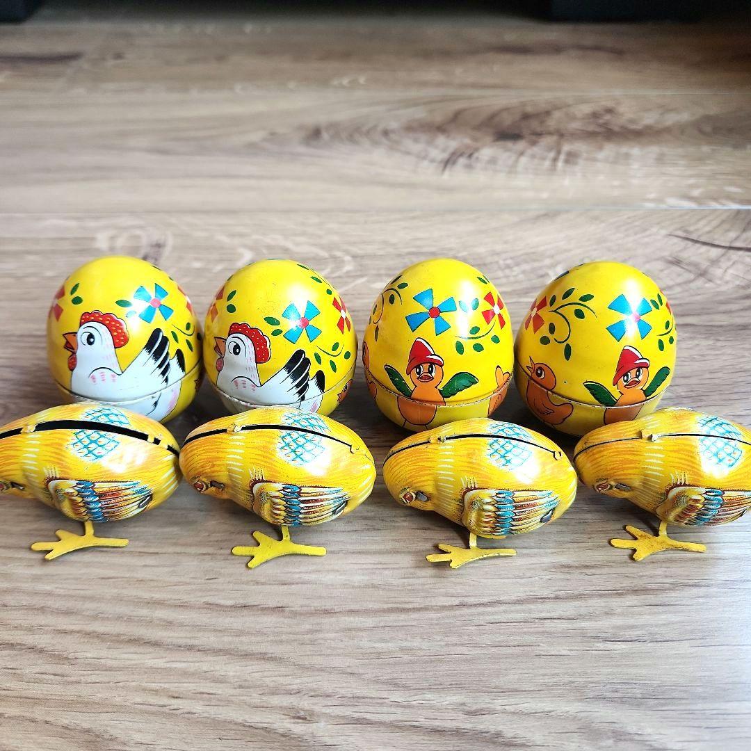 HAJI製 タマゴ入りぜんまいヒヨコ