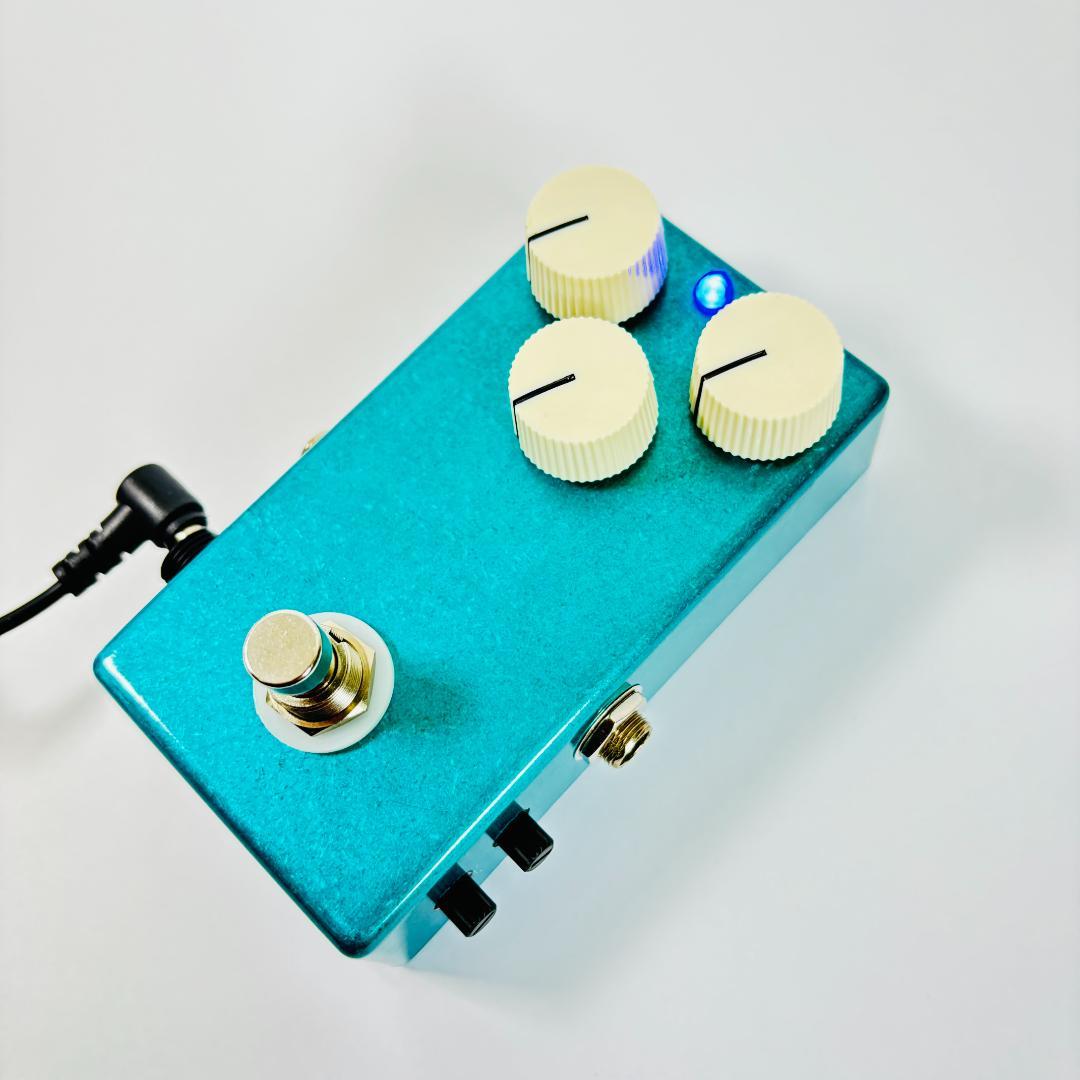 【現品限り】TSV808 mod Vemuram Ibanez エメラルドブルー