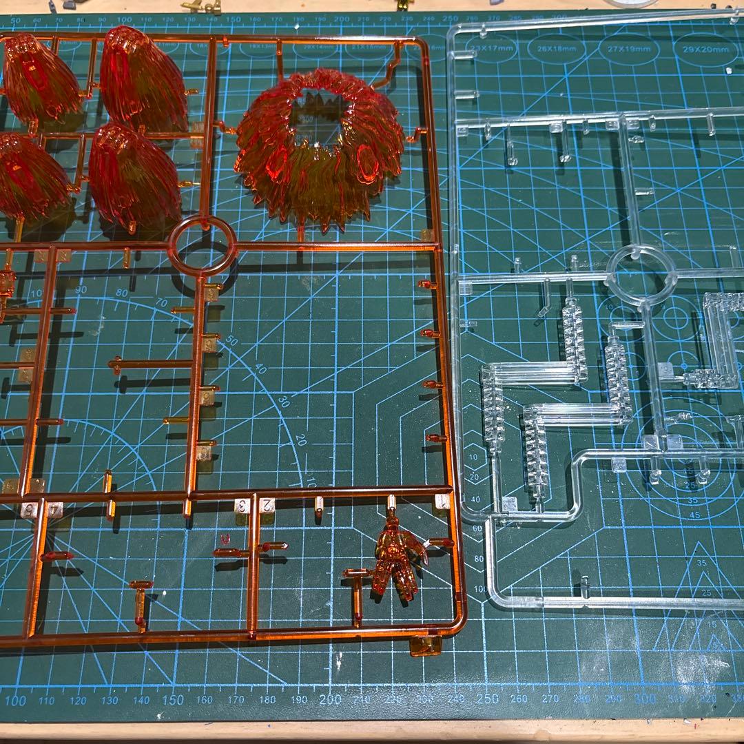 FAT CAT 1/100 拡大RG ゴッドガンダム　塗装完成品　海外製