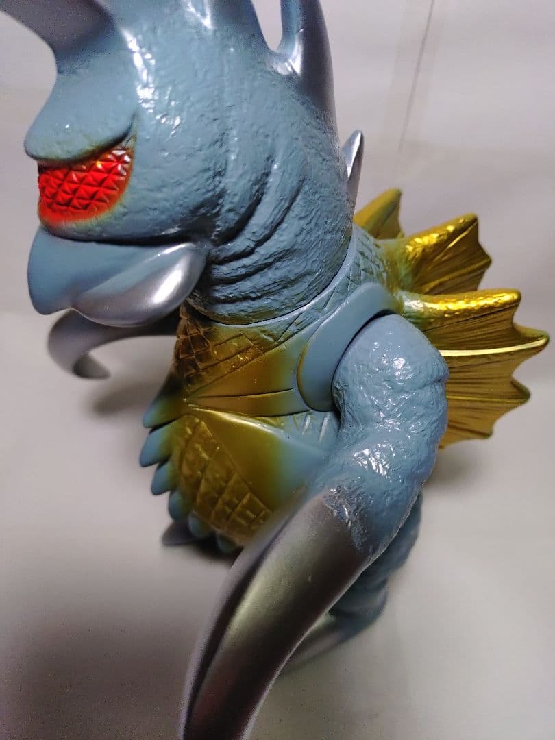ブルマァク 復刻 ガイガン グレー ソフビ GIGAN