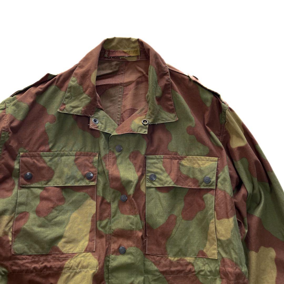 美品 イタリア軍 サンマルコ海兵隊 迷彩 ジャケット L相当 ユーロ ミリタリー