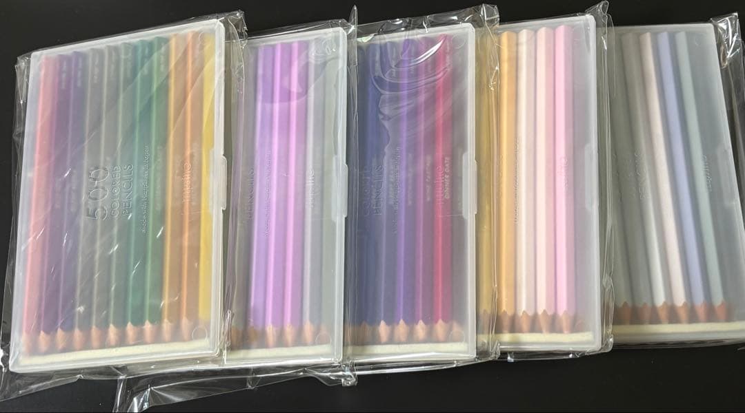フェリシモ 500色 色えんぴつ 新品未開封