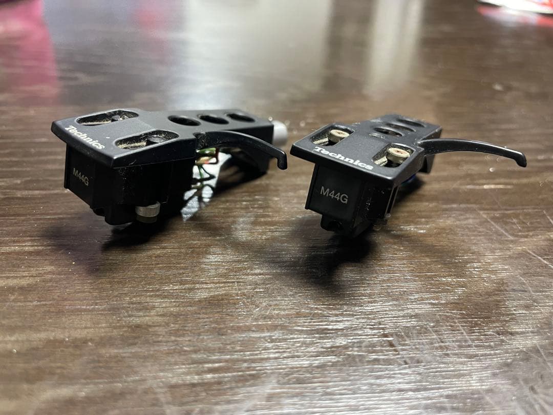 SHURE M44G カートリッジ Technics ヘッドシェル セット