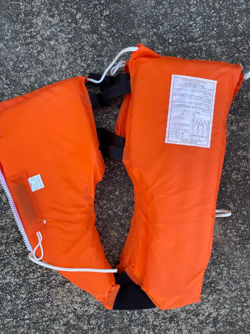 ライフジャケット　桜マーク　小型船舶用 救命胴衣　セット　6着　船舶検査対応‼️