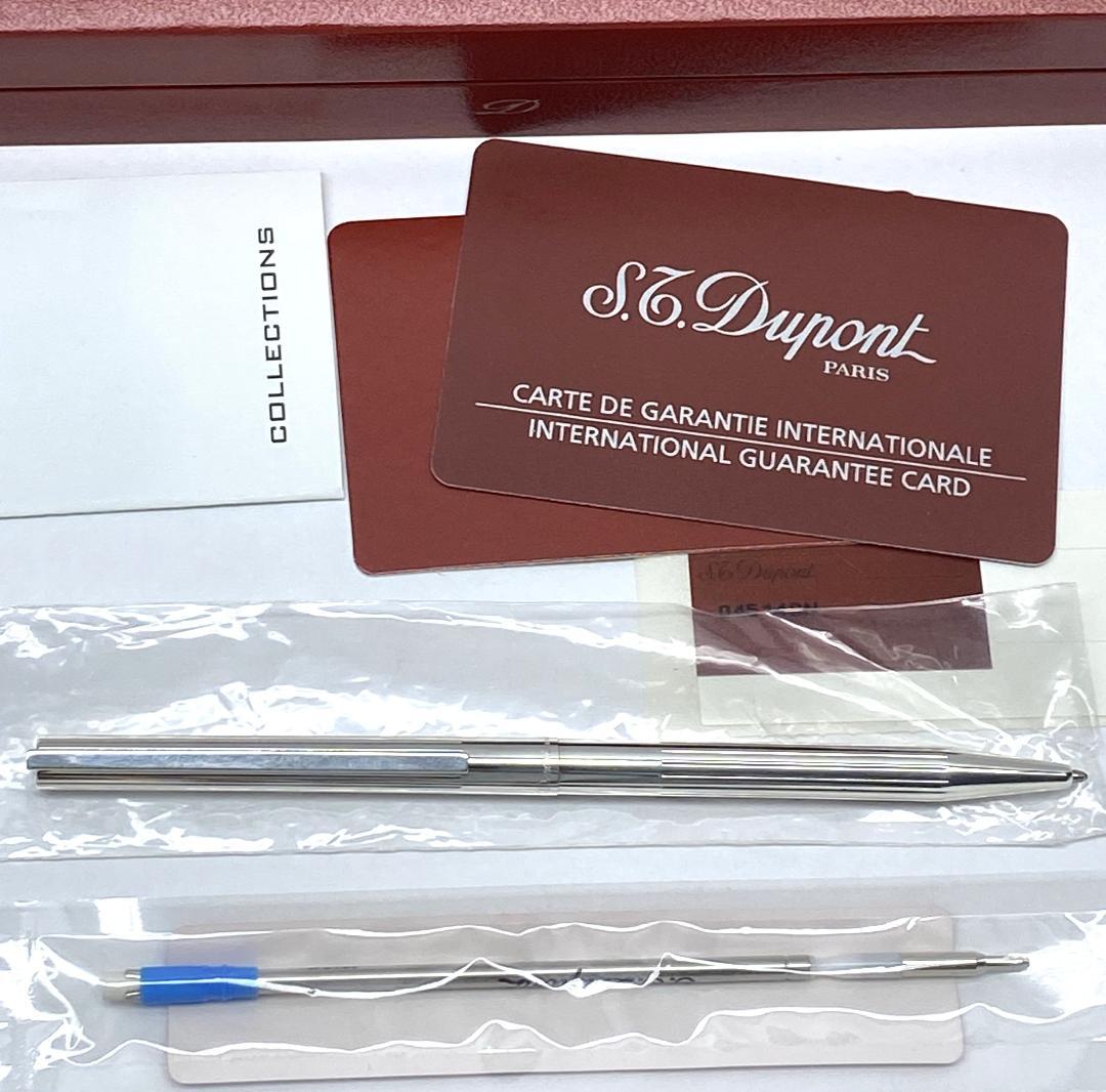 S.T. Dupont デュポン シャープペン&ボールペン シルバースリム