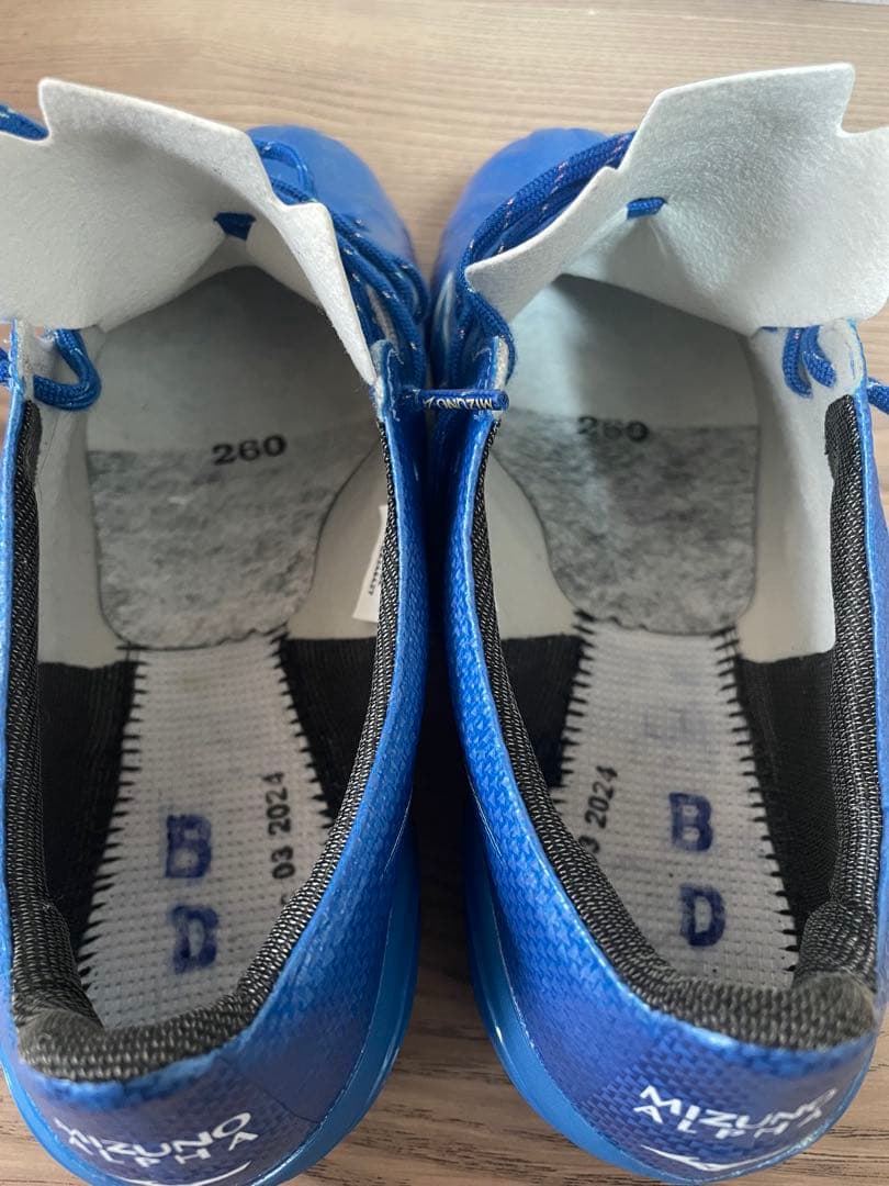 Mizuno Alpha Pro 限定カラー26.0㎝　傷汚れ無し　ほぼ未使用