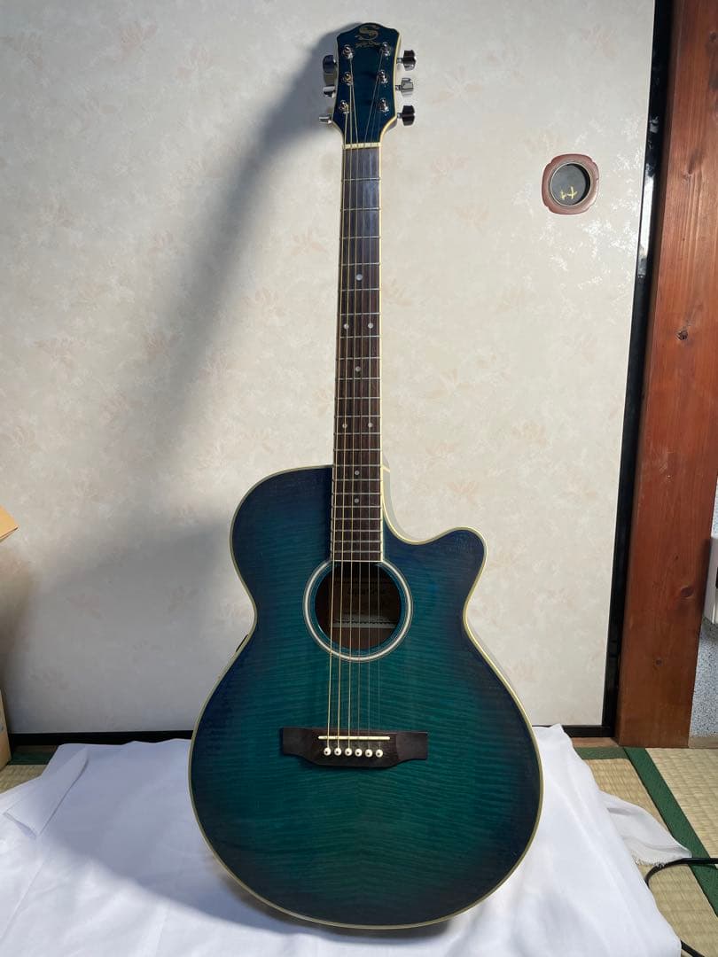 Sepia Crue EA500W アコースティックギター　袋付き