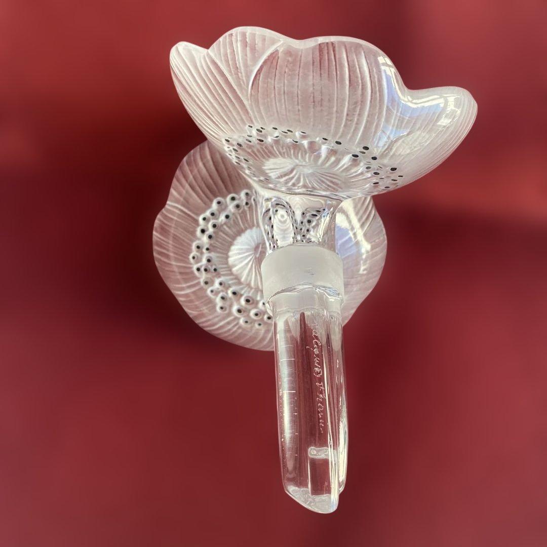 美品❗️ラリック　アネモネ香水ボトルとペーパーウェイト　ヴィンテージ　レア品