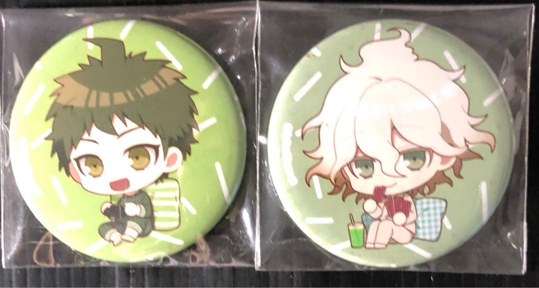 ダンガンロンパ 渋谷 コラボ カフェ 缶バッジ 狛枝 凪斗