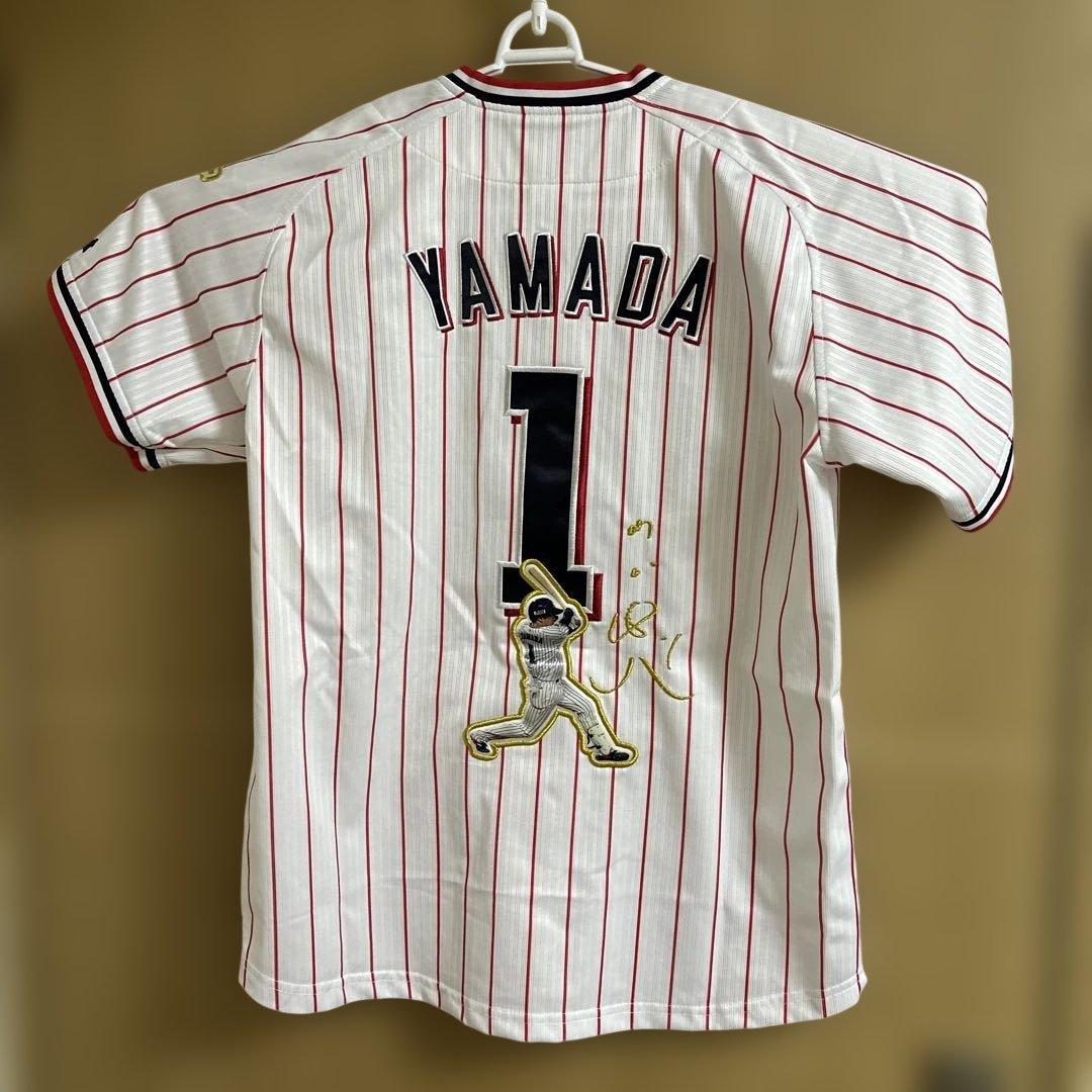 東京ヤクルトスワローズ #1 山田哲人 2021年優勝記念ユニホーム Sサイズ