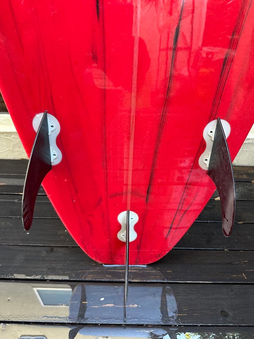 【送料込み】サーフボード ファンボード6'8 赤