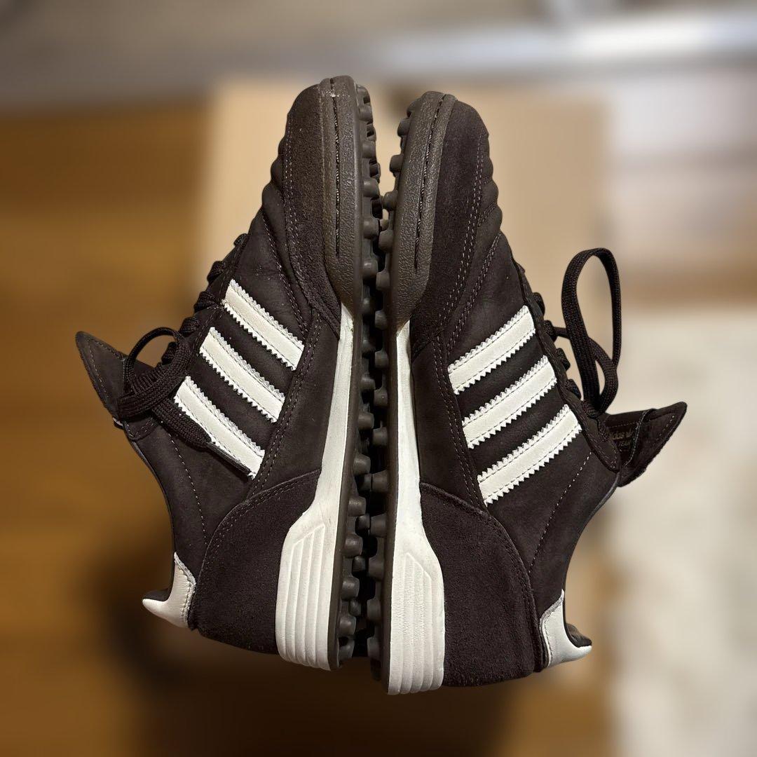 24.5cm アディダス　ムンディアルチーム　ブラウン