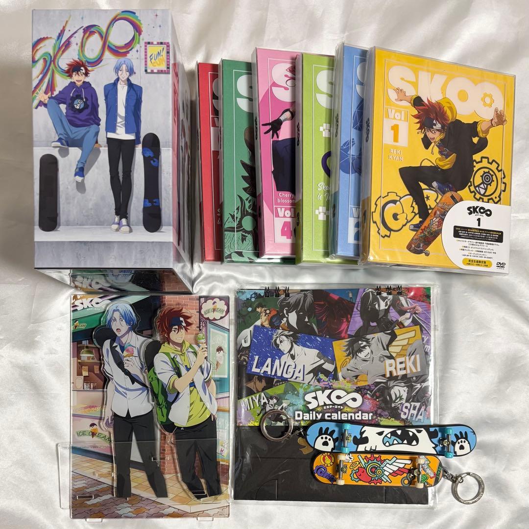 SK∞ エスケーエイト DVD おまんじゅう 特典 缶バッジ 色紙 アクスタ