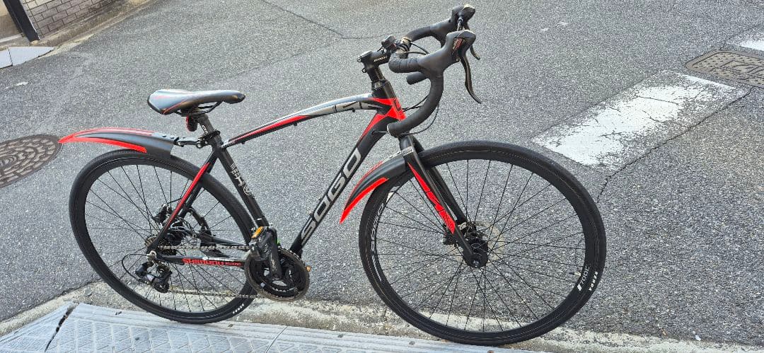 ①GT700S 21テクノロジー ロードバイク 14段ギア 手渡し限定　広島