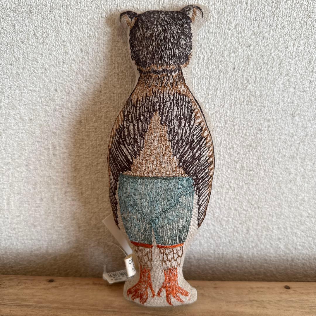 コーラル &タスク　フクロウのポケットドール
