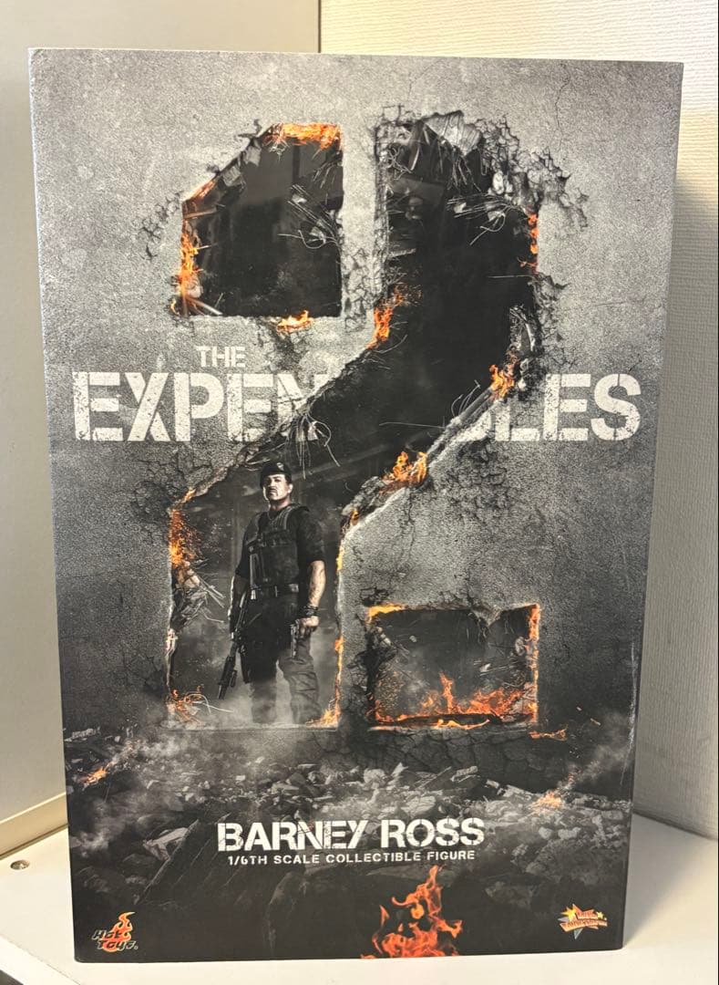 ホットトイズ/エクスペンダブルズ2/スタローン/フィギュア/バーニー・ロス/箱付
