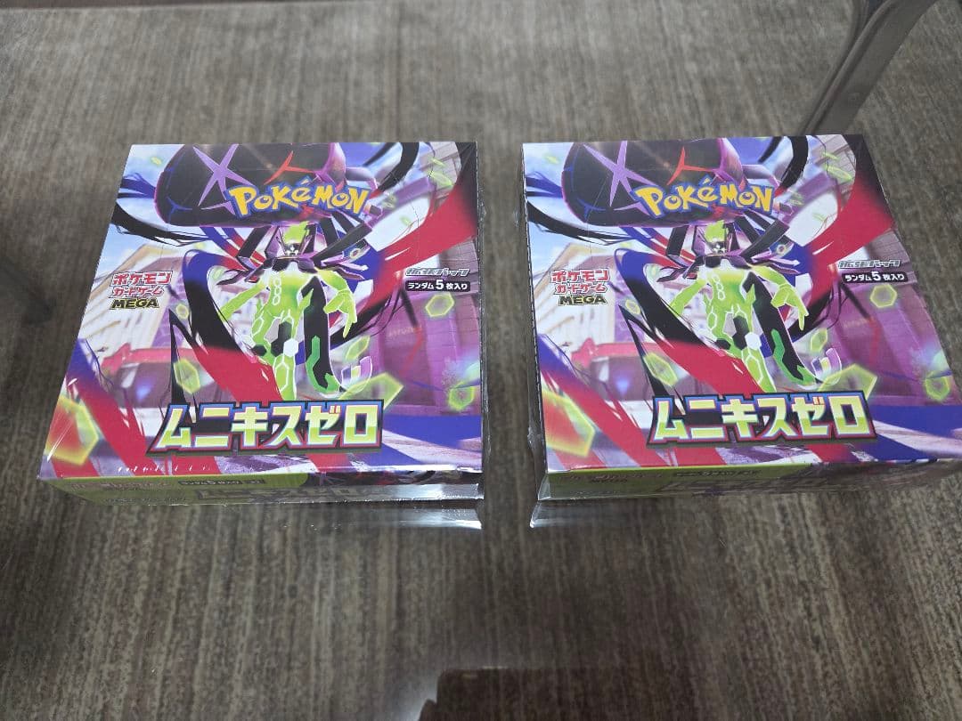 ポケモンカードゲーム ムニキスゼロ シュリンク付き 2個セット