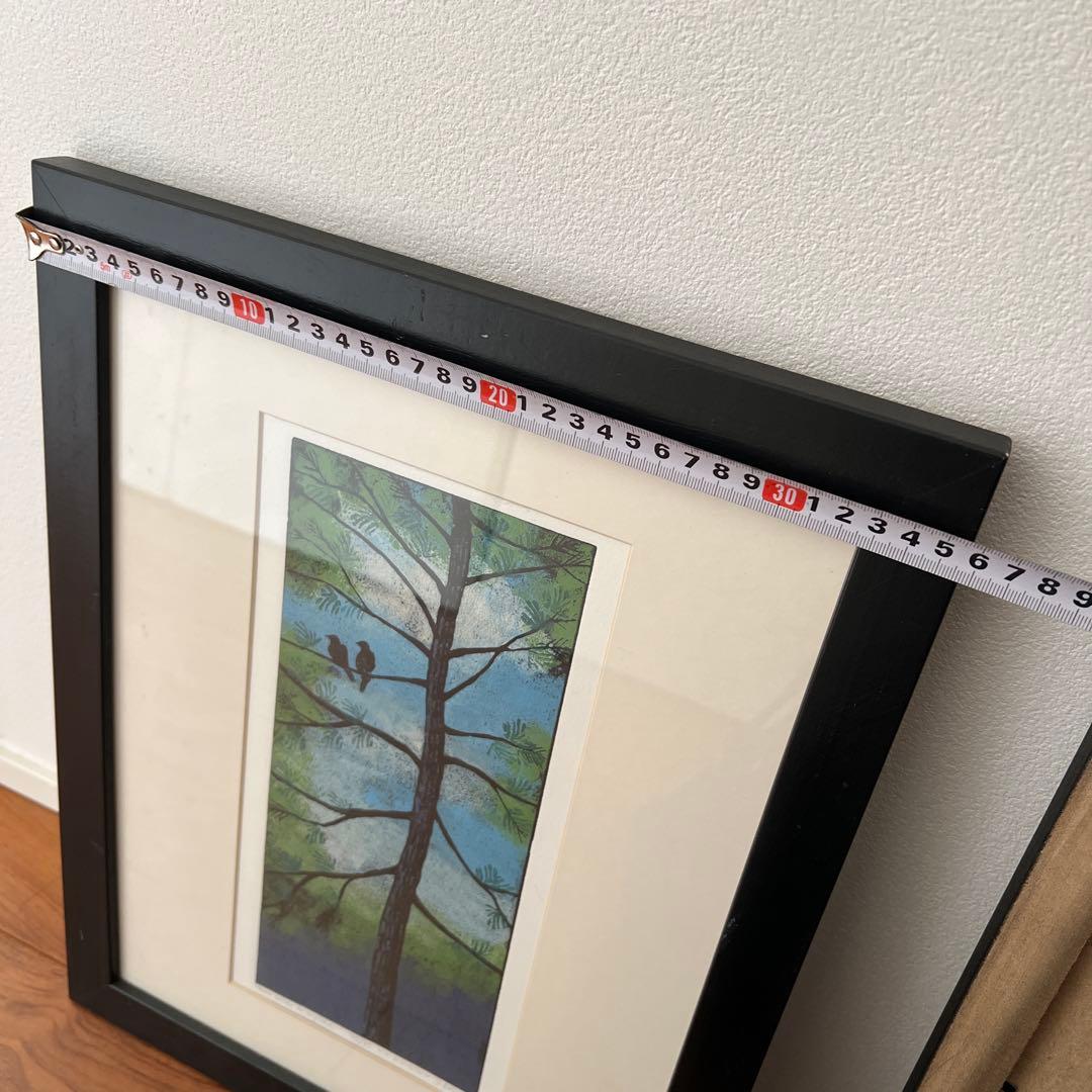 アメリカ東海岸で購入＊JAN HEATHの自然をモチーフにしたアート＊2点