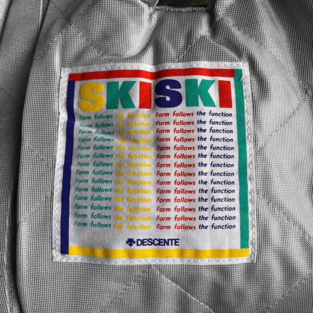 DESCENTE デサントSKISKI スキーパンツ中綿 防寒 カーキ 90s