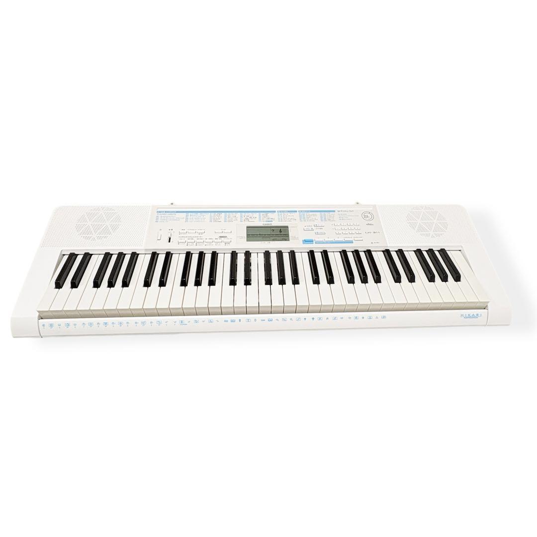 【美品】CASIO 光ナビゲーションキーボード LK-311 カシオ