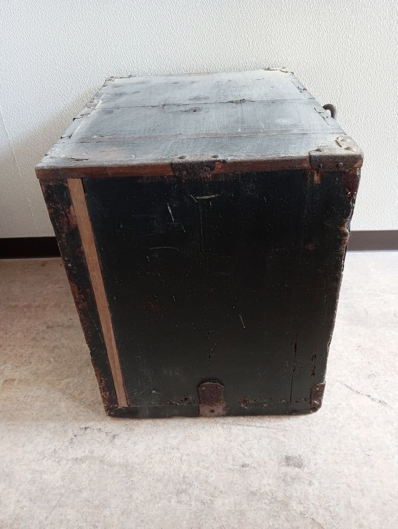 船箪笥 小タンス 和箪笥 小引出 古民家 インテリア 木製 家具 金庫 小物入