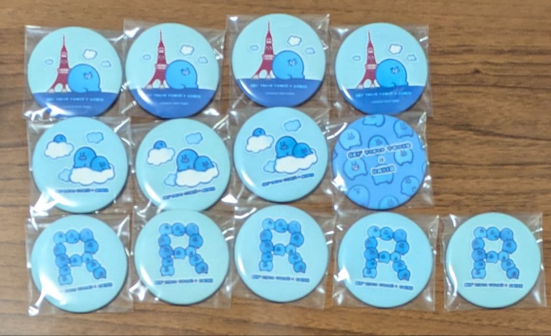 らっだぁ　缶バッジ　東京レッド