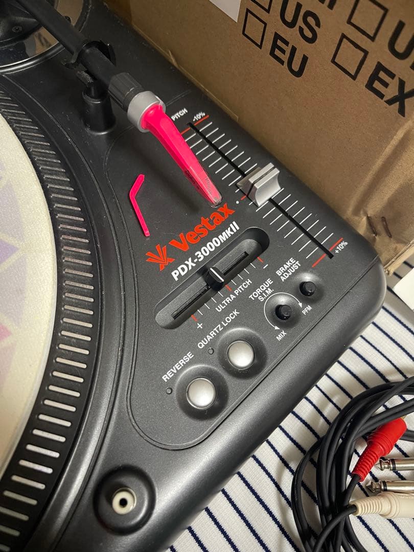 Vestax PDX-3000MKII ターンテーブル DJ機材 ベスタクス