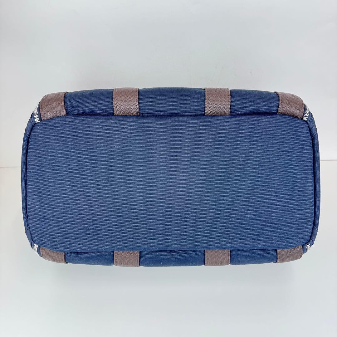 新品未使用　HERMES エルメス　犬用キャリーバッグ　ネイビー　ブラウン