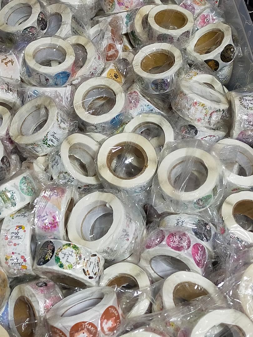 サンキューシール柄おまかせランダ35+80片入パック35パックール