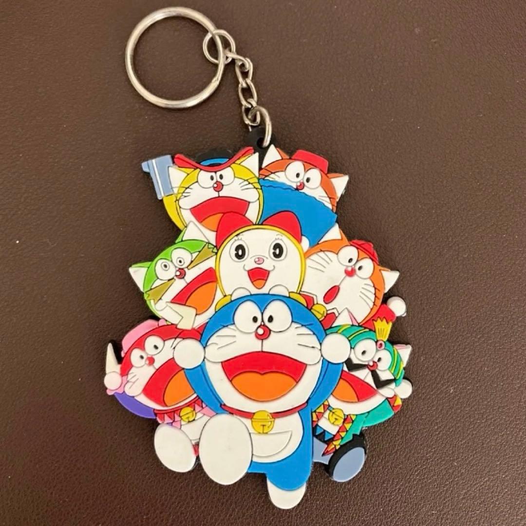 【希少】平成レトロ 銀河超特急ドラえもんズ ラバーキーホルダー