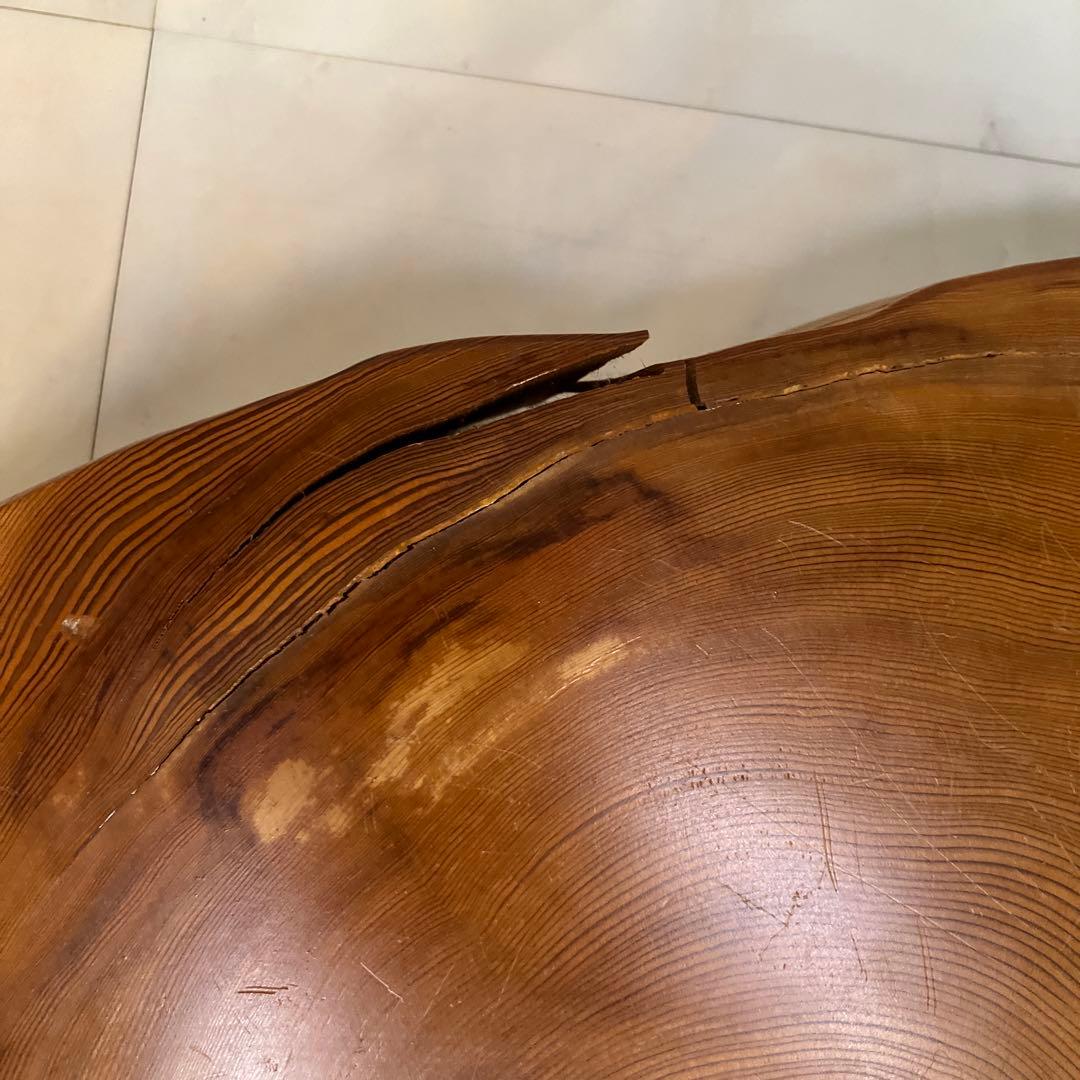 【特価】　屋久杉　台座付き　屋久杉壺　屋久杉台座セット　屋久杉工芸品　世界遺産