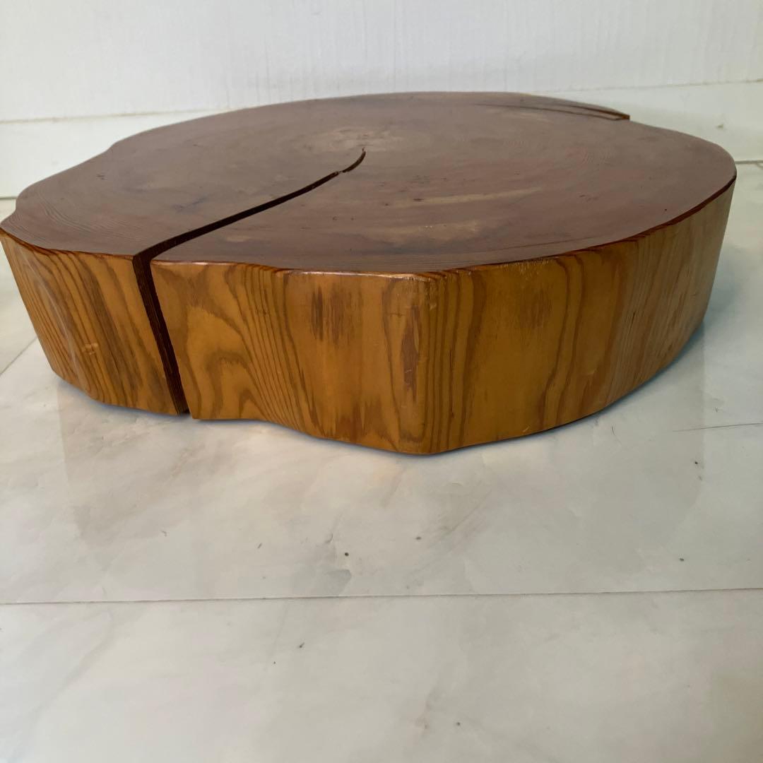 【特価】　屋久杉　台座付き　屋久杉壺　屋久杉台座セット　屋久杉工芸品　世界遺産