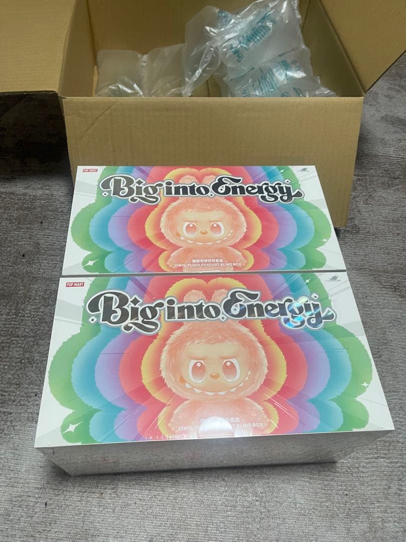 POP MART Big into Energy ぬいぐるみ 2個セット
