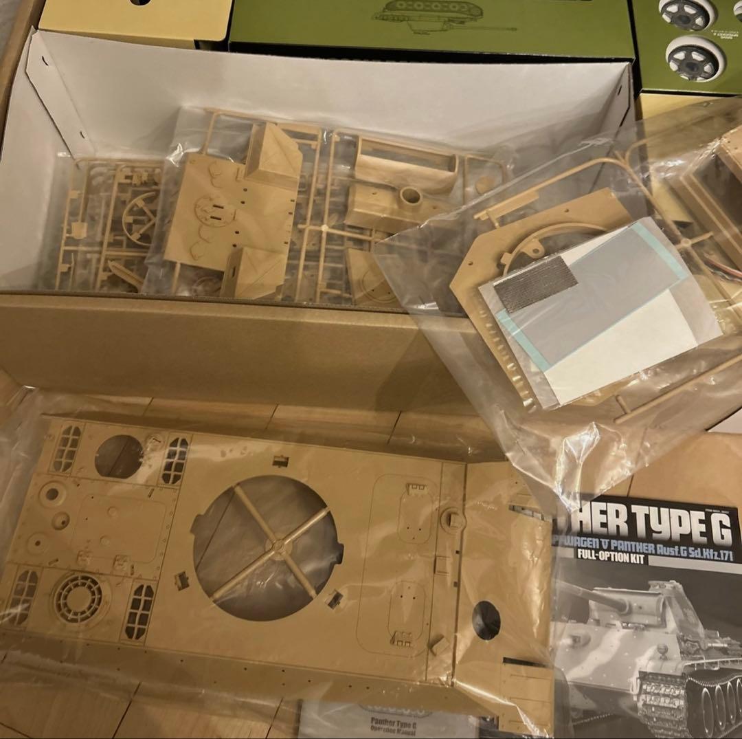 タミヤ1/16 パンサーG型ラジコンフルオペレーションセット