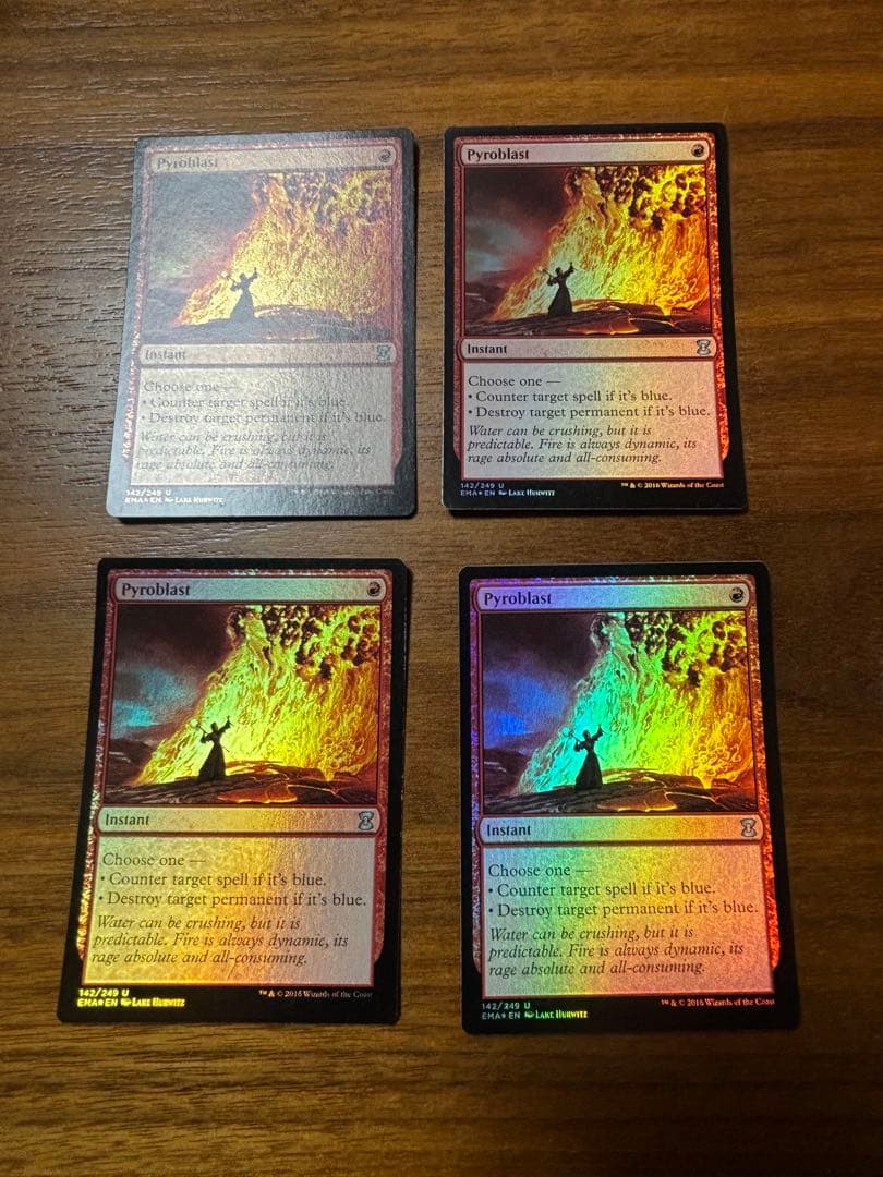 マジック：ザ・ギャザリング Pyroblast 4枚セット