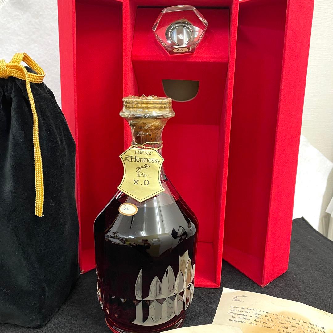 ★Hennessy★ XO カラフェ バカラ クリスタルコニャク
