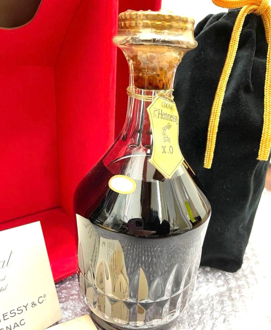 ★Hennessy★ XO カラフェ バカラ クリスタルコニャク