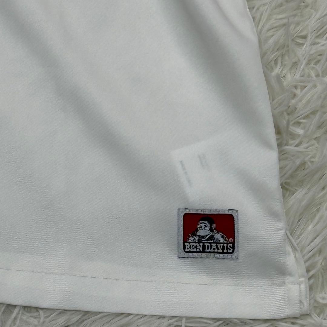 【ビッグサイズ】ベンデイビス ボーリングシャツ ホワイト&ブラック XLサイズ