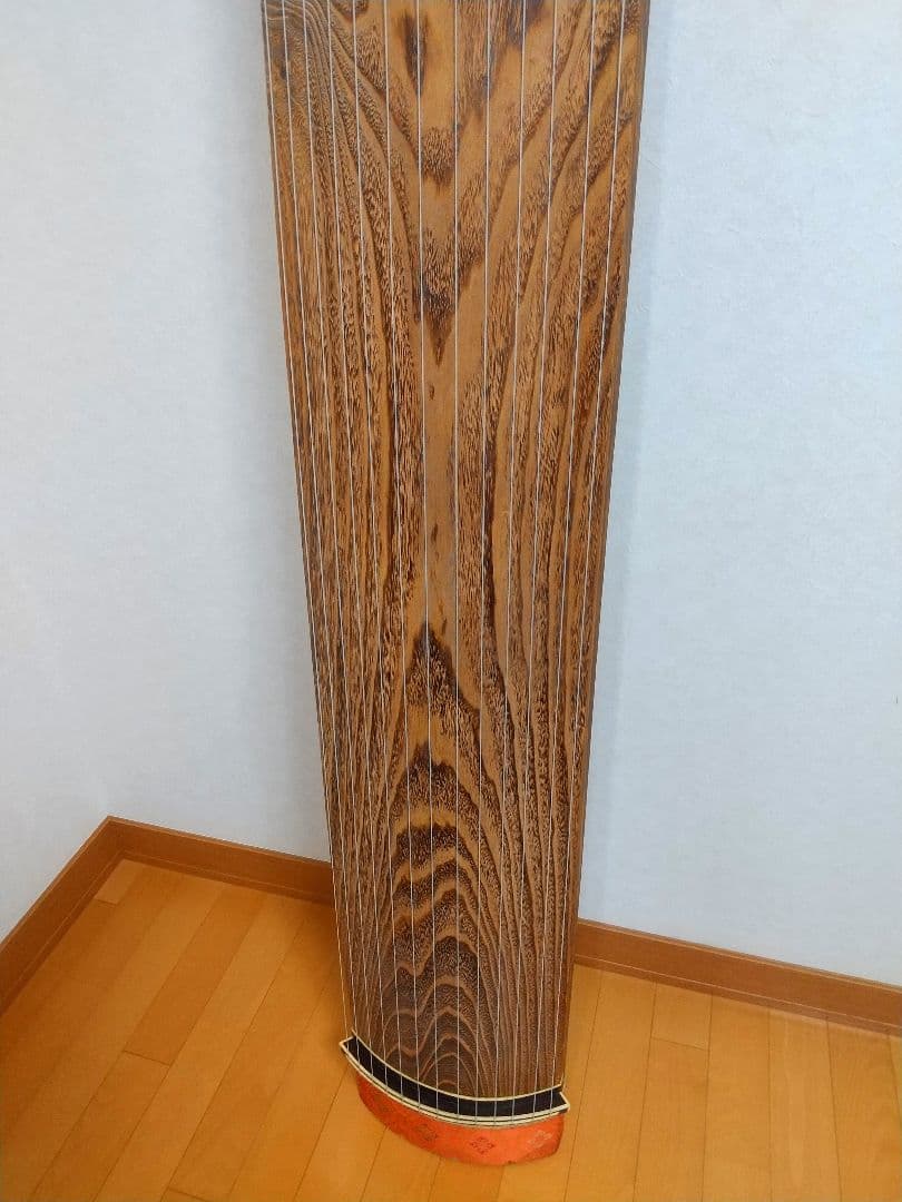 高級 和琴 お琴 琴 くり甲 すだれ彫 箏 和楽器 弦楽器 13弦 伝統楽器