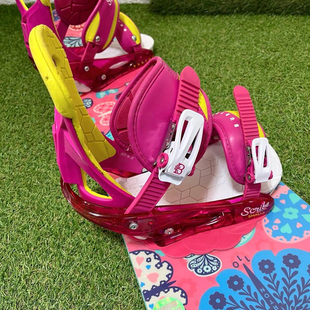 BURTON バタフライ 蝶 ジュニア 女の子 110cm スノーボードセット