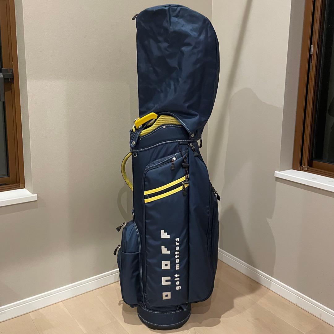 【3点セット】ONOFF×PATRICK オノフ パトリック キャディバッグ