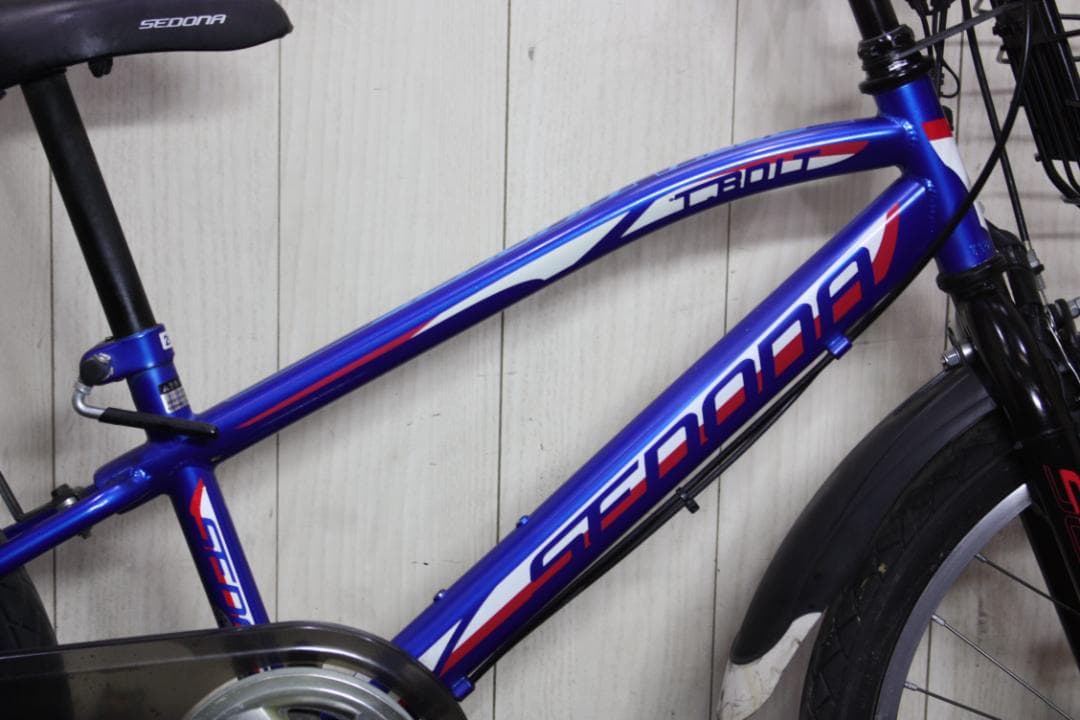 あさひ製SEDONAセドナ　20型 シマノ6速 AUTO LED 子供用MTB