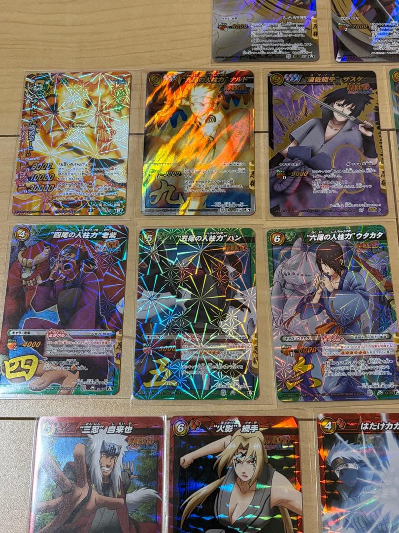 ミラクルバトルカードダス　ナルトセット