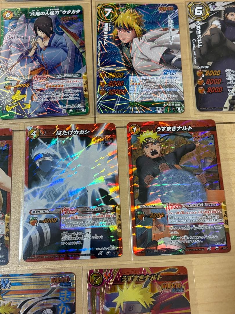 ミラクルバトルカードダス　ナルトセット